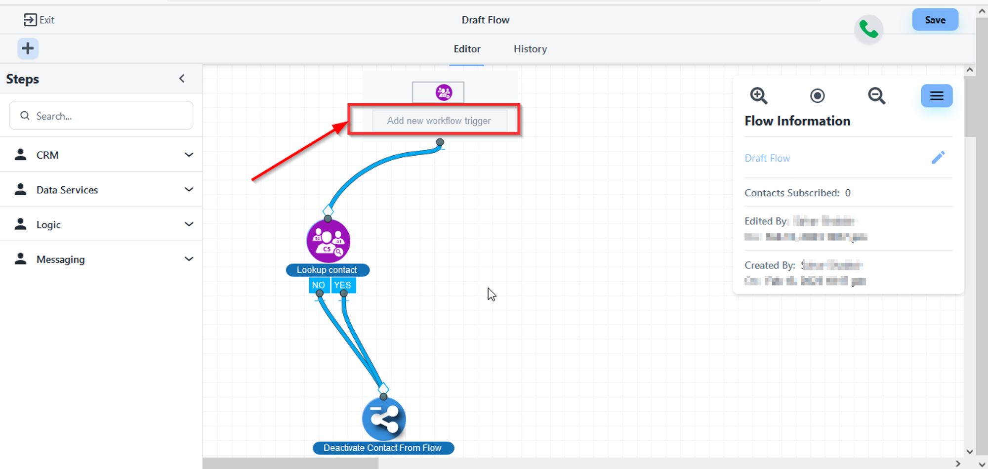 How to change/set a trigger of a flow?(Updated) – CRM Help Docs